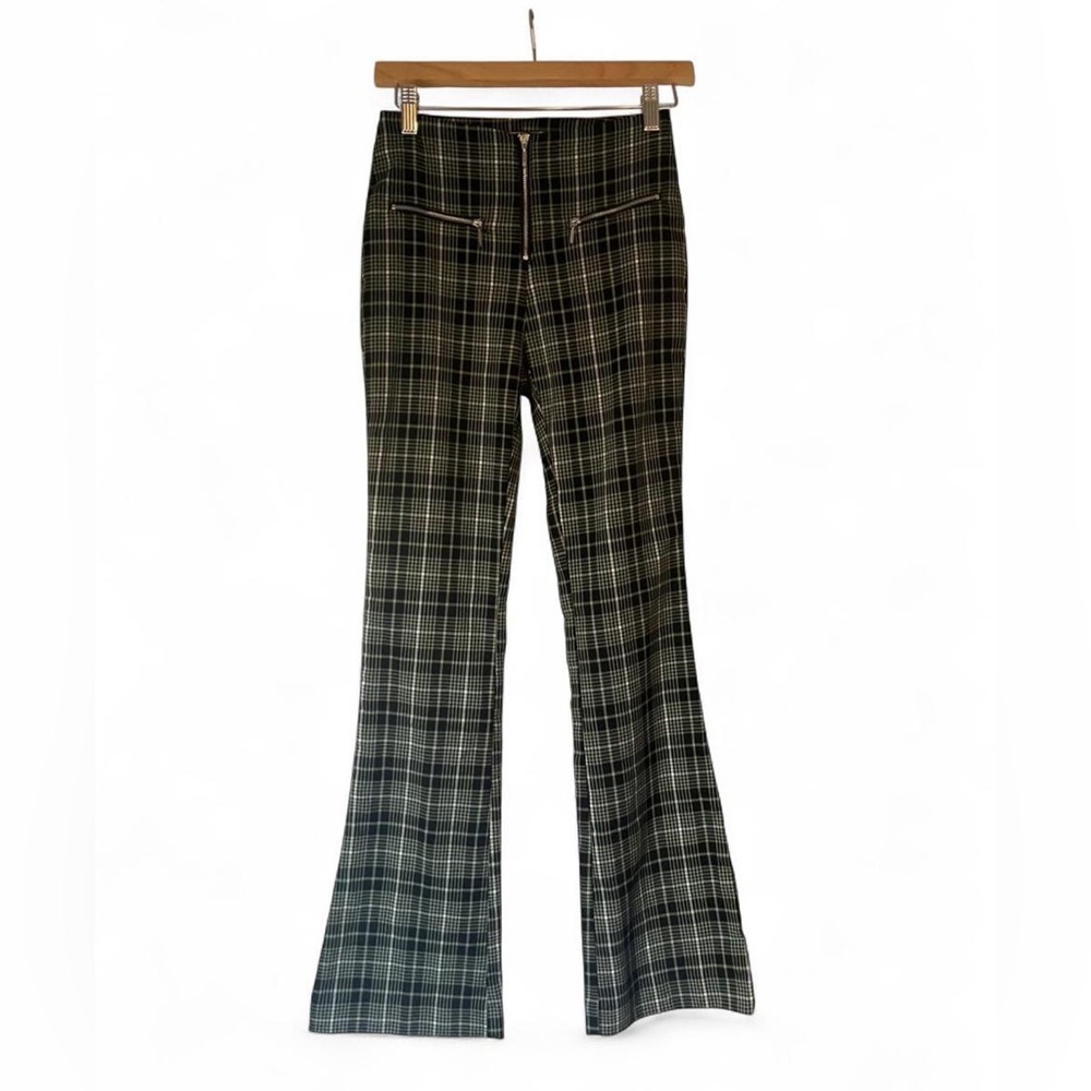 SO Green Plaid Pants